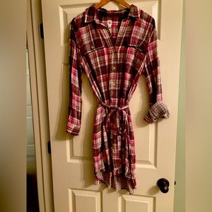 Really cute, super soft plaid dress